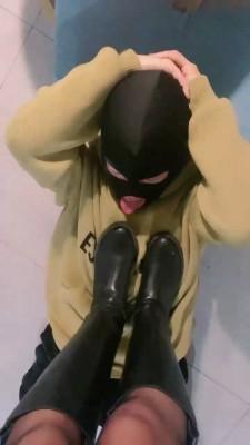 【晨颜】长靴黑丝碾压狗奴 bf20112