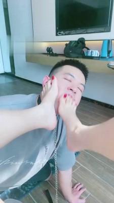 【甜依】空军一号白袜玩奶狗 bf18488
