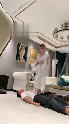 【妮可】跆拳道女神撒气双家奴 bf17701