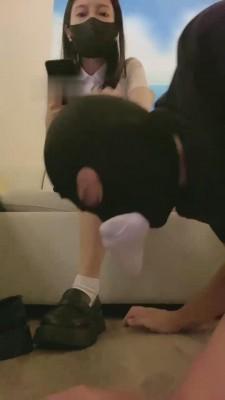 【甜依】JK学生S皮鞋白袜蹂躏 bf13427