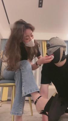 【禾末】库里丝脏鞋底玩弄 bf13437