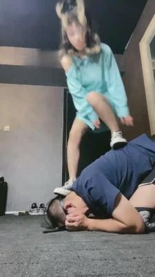 【西柚】捆绑狗废物强制踢踹 bf13364