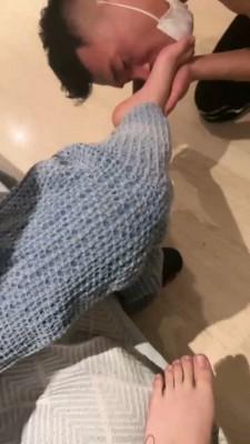 【小软】双S原味棉袜脚辱狗【双视角】 bf21032