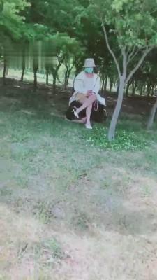 【露娜夫妻】野外遛狗 bf12862