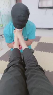 【月小主】超臭原味船袜强迫闻 bf13312