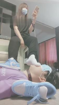 【妮蔻】第二波吸棉袜窒息 bf12981