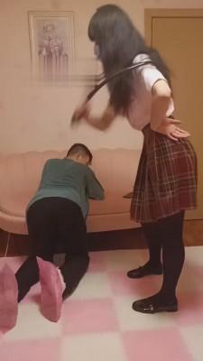 【重庆男神】女仆店JK素人调 bf13015
