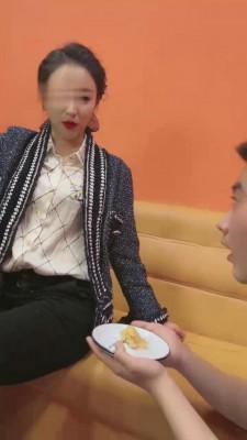 【鑫儿教头】KTV踩踏食物喂食/藤条抽 bf12346