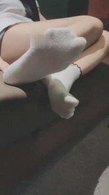 【偏不S】喜欢学生主的原味脚丫 bf12299
