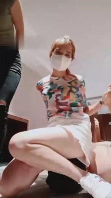 【多多】双S-强制闻吸健身后的原味袜子 bf547