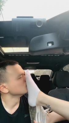 【思诺】帆布鞋超臭运动白棉袜羞辱 G-210829-14