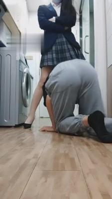 【御严】JK原味肉丝职业装调狗 bf3999