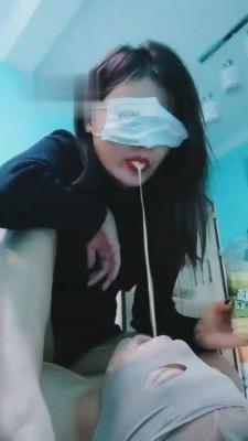 【悠悠大魔王】浓痰鼻涕喂食专场 bf3980