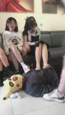 【精神小妹】带素人群调狗子 bf7402