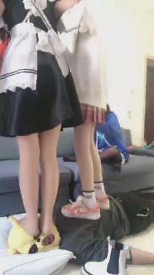 【精神小妹】带素人群调狗子 bf7402