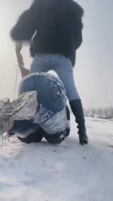 【思诺】雪地的一场遛狗之旅 bf9061