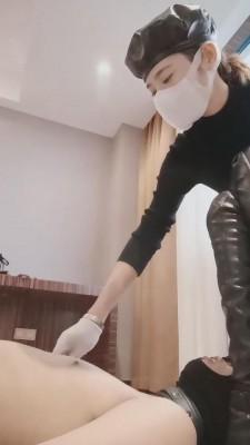 【多多】长靴遛狗/棉袜塞嘴狠虐 bf7145