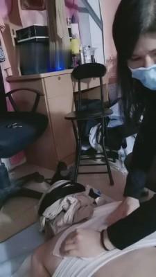 【紫钰大人】木乃伊捆绑虐乳专场 bf7011
