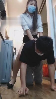 【御严】职业装踩踏骑马 bf3364