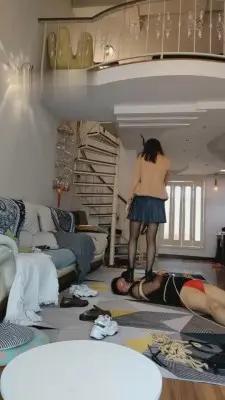 【丫丫啊】变装狗-圣水/捆绑/踩踏/舔鞋/窒息 G-210722-20