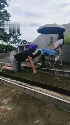 【暴力美学】户外长靴骑马/暴力踢裆/踩踏 G-210730-30