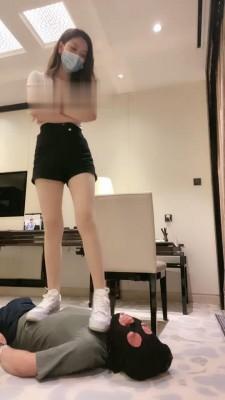 【虞姬】性感员工逼迫老板做狗【续集】 bf16689