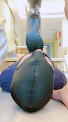 【甜依】过膝长靴裸足深喉舔脚 bf16749