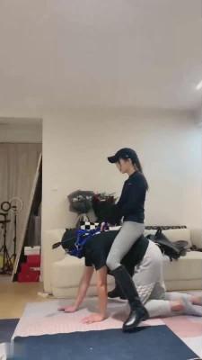 【樱桃大大】超美长靴小姐姐骑马专场 bf16993