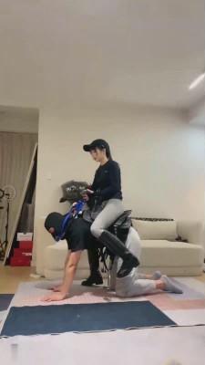 【樱桃大大】超美长靴小姐姐骑马专场 bf16993