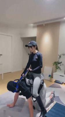 【樱桃大大】超美长靴小姐姐骑马专场 bf16993