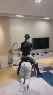 【樱桃大大】超美长靴小姐姐骑马专场 bf16993