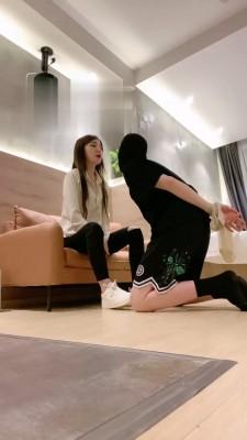 【领主老大】棉袜小白鞋羞辱专场 bf17029