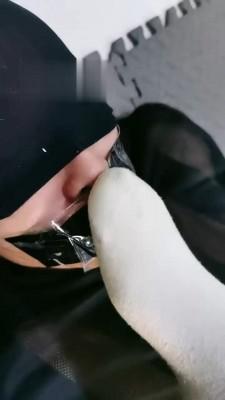 【冷艳】强制闻超臭白袜 bf17022