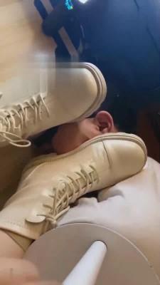 【不知名美女】多双脏鞋子清理专场 bf17176