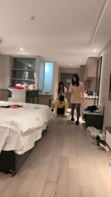 【00后叶娘】带亲妹妹体验调奴游戏 bf20197