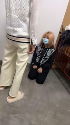 【天津情侣】脚底下卑微女奴【双视角版】 bf20232