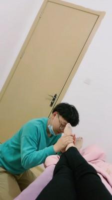 【林夕姐姐SSS】把网约车司机约到美容院给素人姐姐玩 bf20393