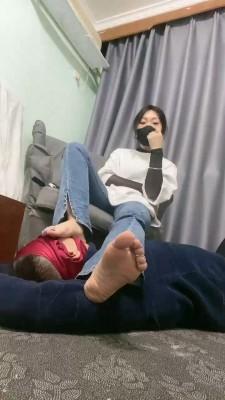 【巍一】强迫脚垫闻臭鞋臭脚臭棉袜 bf20399