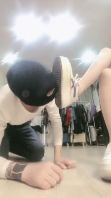 【红杉】JK小姐姐强迫狗舔鞋 bf20563