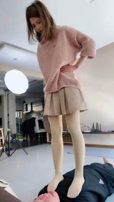 【麋鹿银儿】素人跆拳道女神重度踢 bf20735