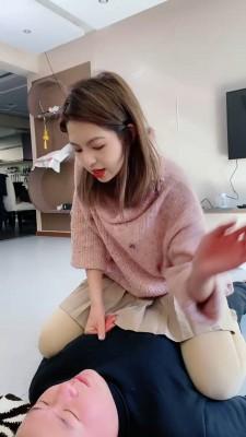 【麋鹿银儿】素人跆拳道女神重度踢 bf20735