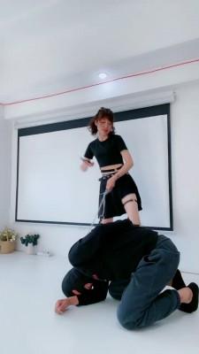 【缘彼大大】靴子踢踹/踩狗爪 bf20814
