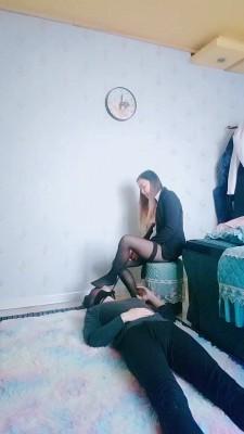 【艾琳】白领黑丝高跟诱惑老板 bf20876