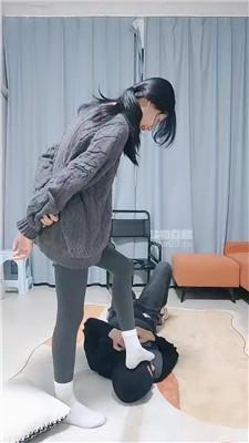 【莓果酱】短靴白袜碾压踩 JS251204-17