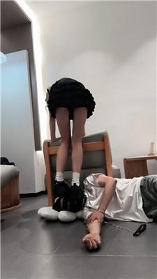【萝莉收割机】可爱小主白袜辱哥哥 bf59488