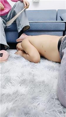 【冷魅女主】藤条抽-起球黑棉袜辱 JS251219-21