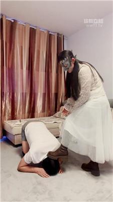 【贝拉】长裙女神超羞辱玩绿帽 JS251226-12