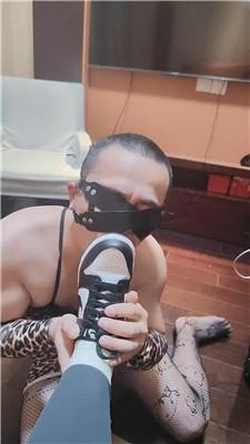 【醒醒别睡了】脏鞋白袜玩cd狗 JS260103-3
