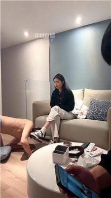 【欧尼】情侣主脏鞋白袜玩绿帽 JS260103-16