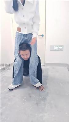 【棠棠殿下】楼道处刑跟踪狂 JS260103-32